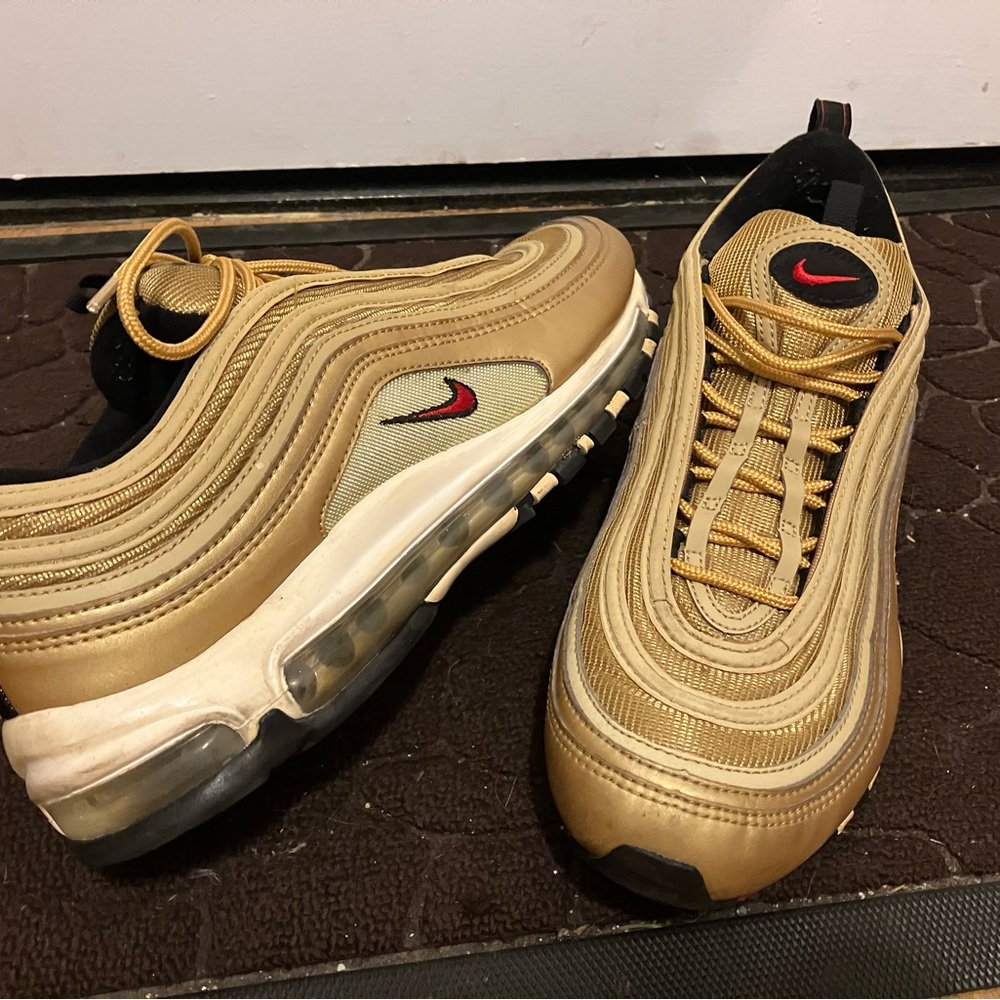 Nike Air Max 97 Men's - Metallic Gold and Black